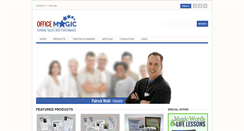 Desktop Screenshot of officemagic-vha.forest.net