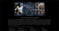 Desktop Screenshot of animaldent-vha.forest.net